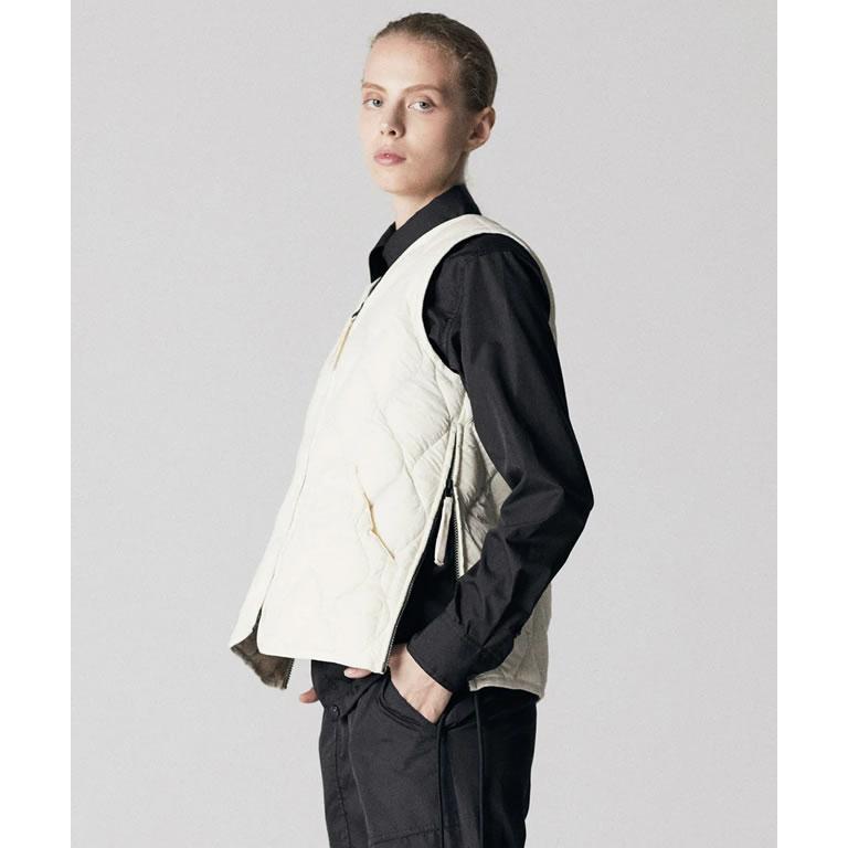 TAION（タイオン） MILITARY V NECK W-ZIP DOWN VEST ミリタリー V