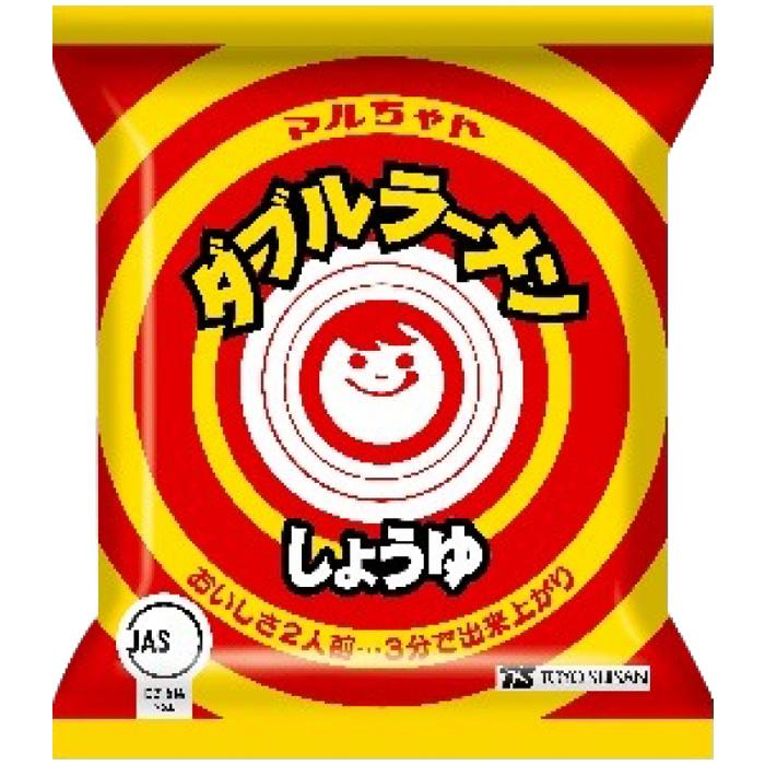 マルちゃん ダブルラーメン しょうゆ味 15袋セット / 送料込 北海道