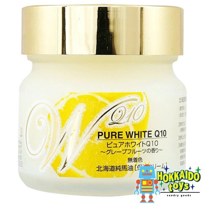 純馬油本舗 ピュアホワイトq10 グレープフルーツ 65g 北海道お土産 コスメ 基礎化粧品 馬油 常 Pyuahowaito Gure Puhuru Tsu 北海道お土産通販くしろキッチン 通販 Yahoo ショッピング