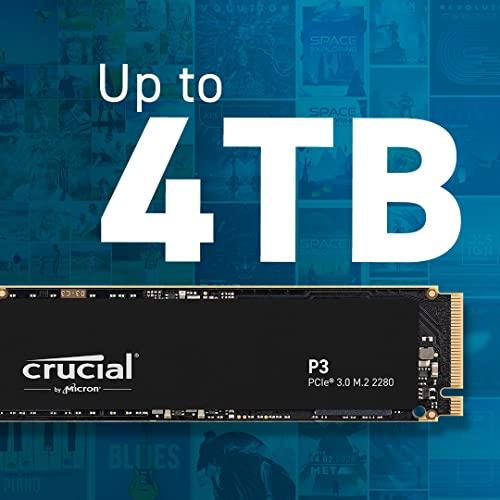 Crucial P3 4TB M.2 PCIe Gen3 NVMe Internal SSD - Up to 3500M・・・｜968｜04
