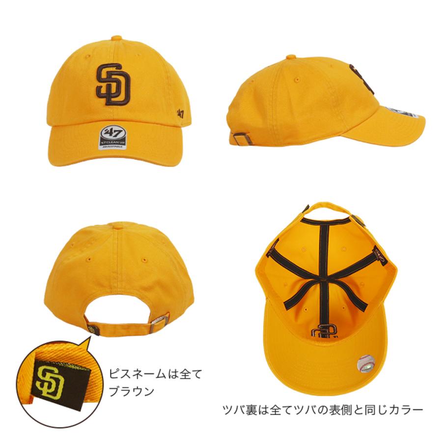 47 キャップ サンディエゴ・パドレス SAN DIEGO PADRES クリーンナップ メンズ レディース 帽子 MLB｜99headwearshop｜10