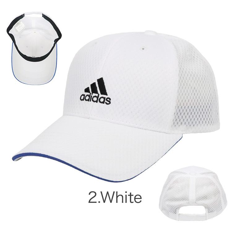 アディダス ライトメッシュキャップ メンズ レディース Adidas 帽子 スポーツ ロゴ ローキャップ 吸湿速乾 手洗い可能 男女兼用 6パネル  ベルクロ 財布、帽子、ファッション小物