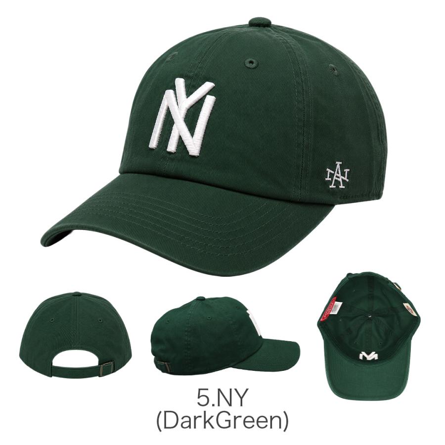 AMERICAN needle（アメリカンニードル） NY LA ロゴ ローキャップ