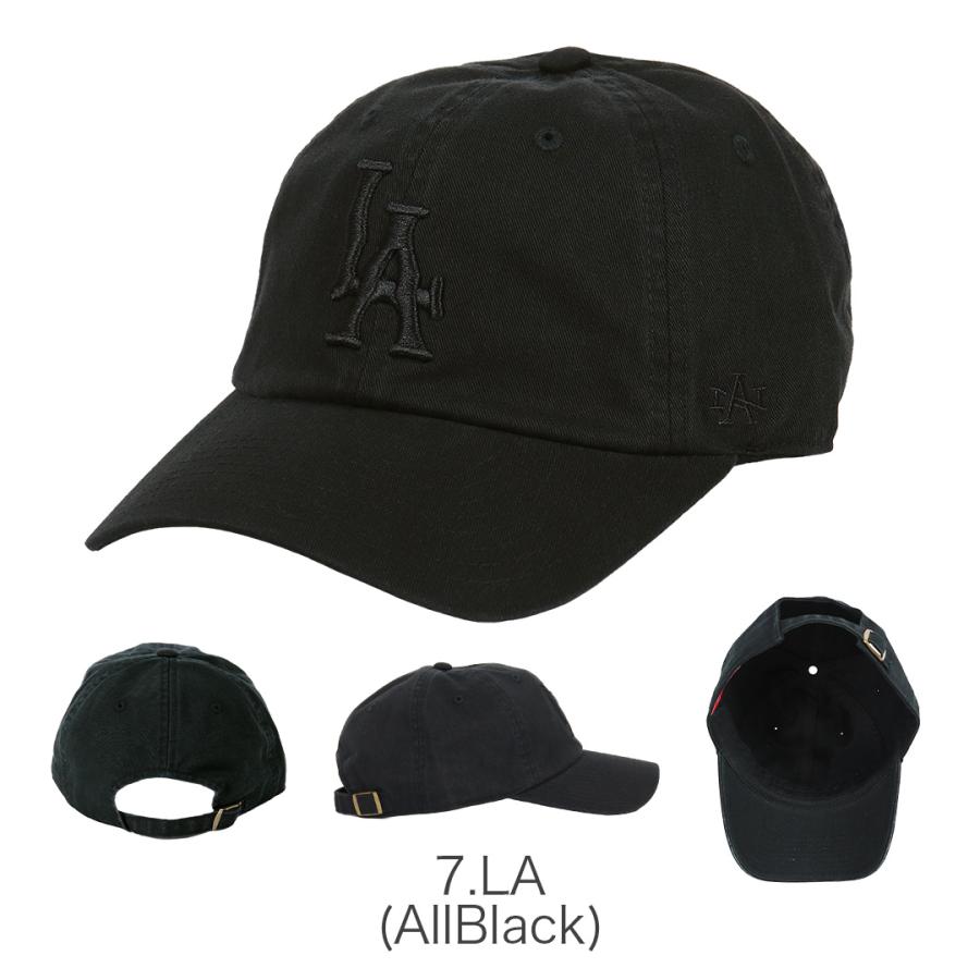 AMERICAN needle（アメリカンニードル） NY LA ロゴ ローキャップ