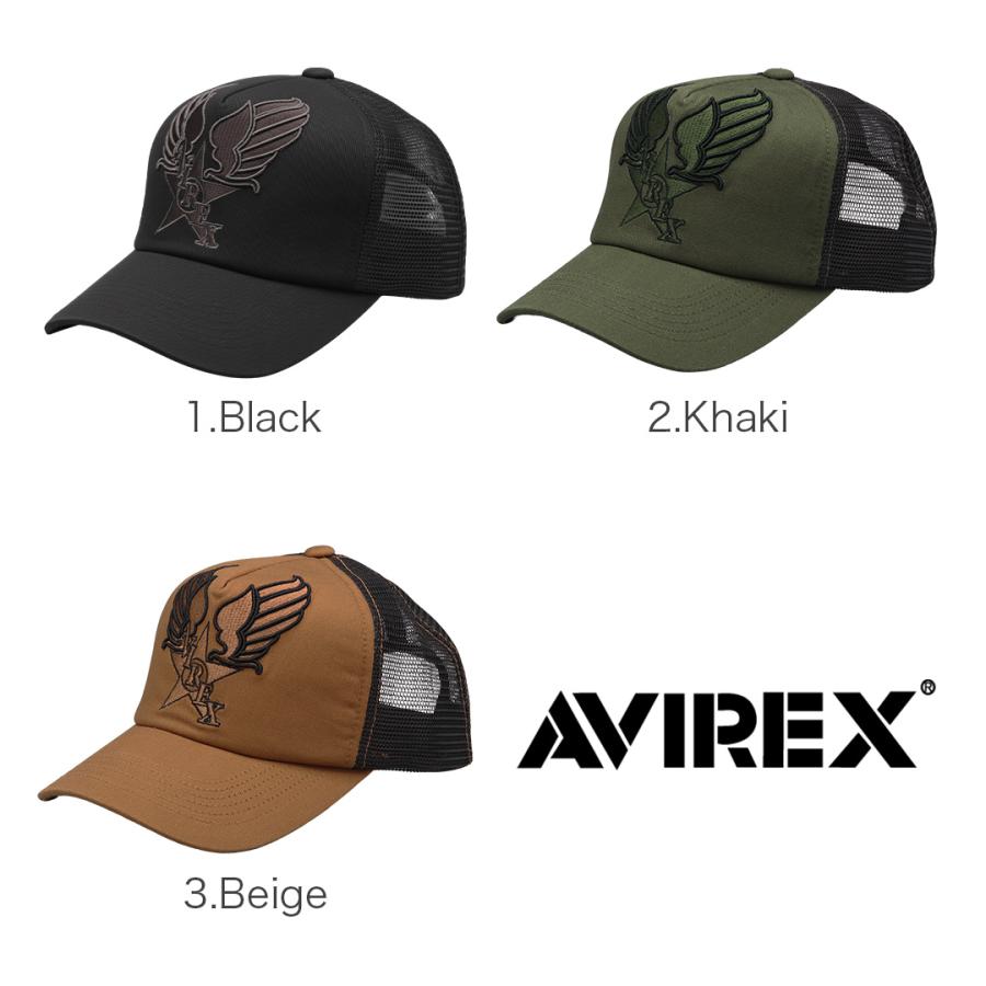 AVIREX アビレックス メッシュキャップ メンズ キャップ アメリカ 空軍