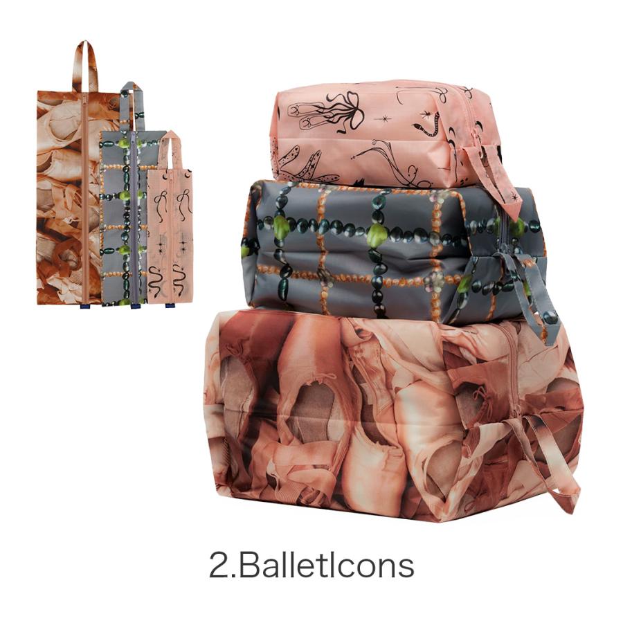 BAGGU（バグゥ） ポーチ 3D zip pouch バグー バグ トラベルポーチ
