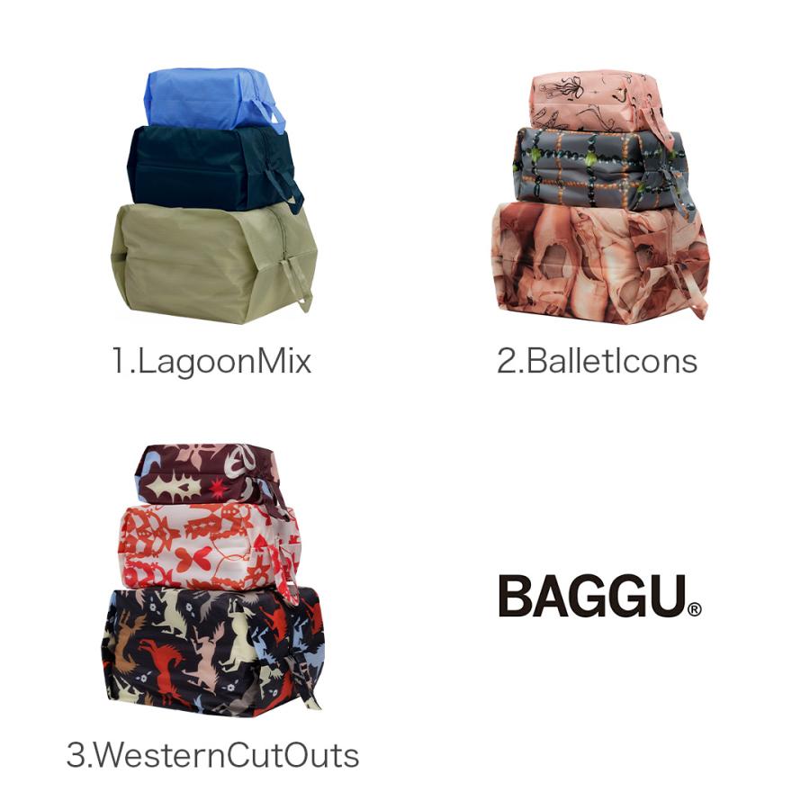 BAGGU（バグゥ） ポーチ 3D zip pouch バグー バグ トラベルポーチ