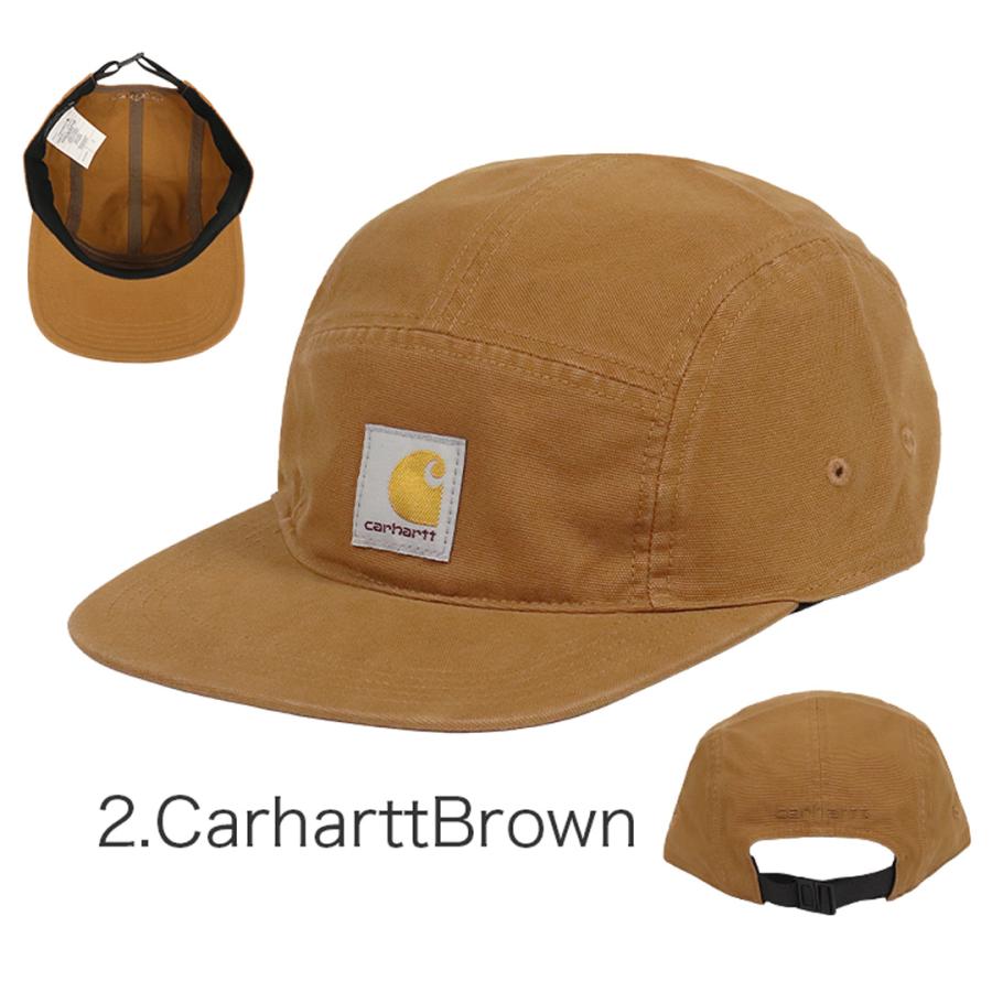 カーハート ジェットキャップ Carhartt メンズ レディース キャンプキャップ 帽子 ブランド ロゴ 5パネル キャップ キャンバス 男女兼用 ボックスロゴ アメカジ｜99headwearshop｜05