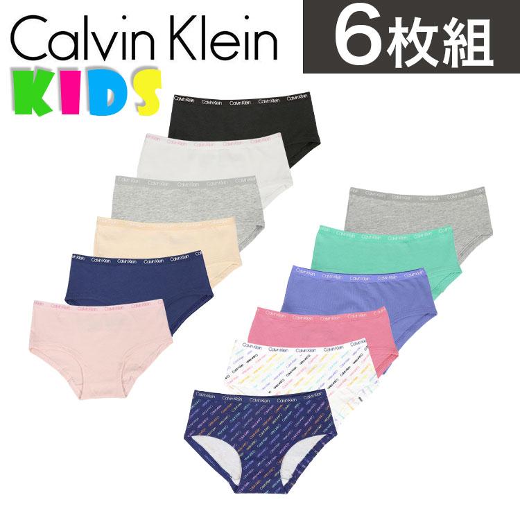 Calvin Klein 6枚セット カルバンクライン パンツ キッズ 女の子