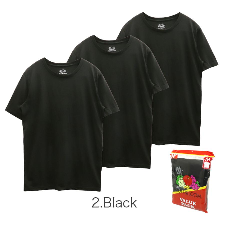 FRUIT OF THE LOOM（フルーツオブザルーム） Tシャツ 半袖 3枚組