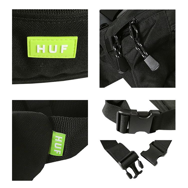 HUF ウエストバッグ ボディバッグ ハフ メンズ レディース HUF ウエストバッグ ボディバッグ ハフ メンズ レディース