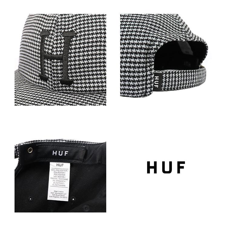 HUF（ハフ） キャップ メンズ レディース 千鳥格子 HUF CLASSIC H