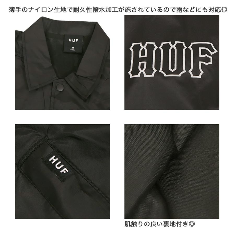 HUF ハフ コーチジャケット アウター メンズ ストリート HUF ハフ コーチジャケット アウター メンズ ストリート