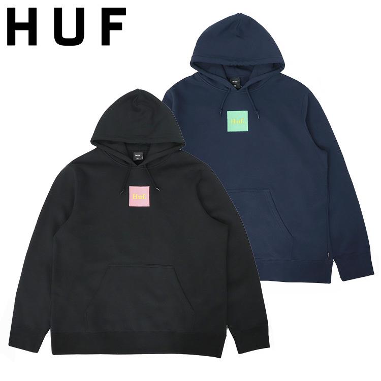 DOMESTIC BOX EMB HUF フード パーカー HUF（ハフ） プルオーバー パーカー メンズ DOMESTIC BOX EMB P/O
