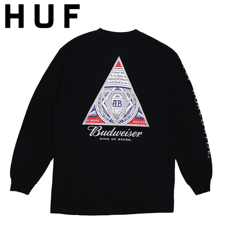 HUF × budweiser HUF（ハフ） ロンT コラボ バドワイザー メンズ BUDWEISER CHEERS