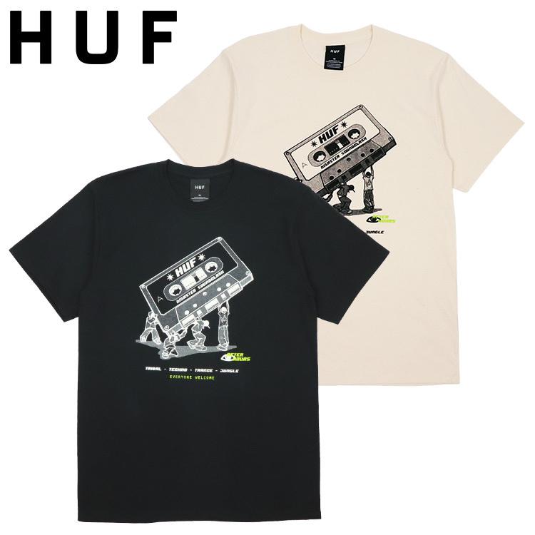 HUF（ハフ） メンズ 半袖Tシャツ カセットテープ プリント