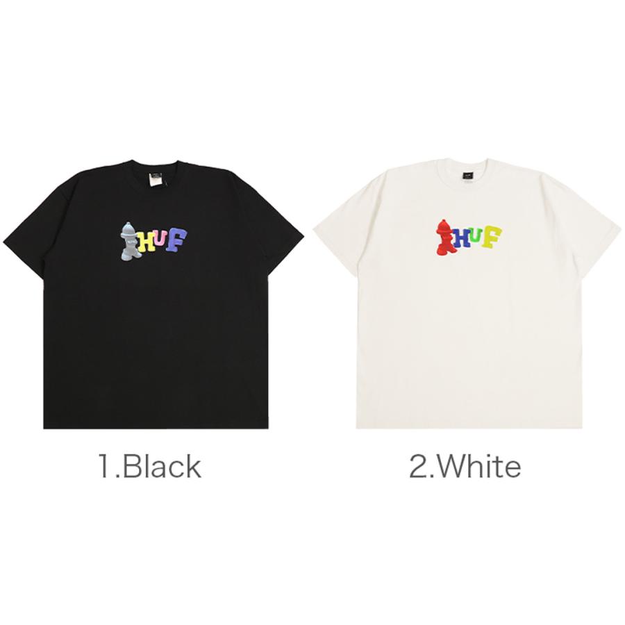 ハフ Tシャツ メンズ HUF 半袖Tシャツ ブランド ロゴ プリント クレイタイム トップス ショートスリーブ 丸首 SS TEE かっこいい かわいい おしゃれ スケボー｜99headwearshop｜09