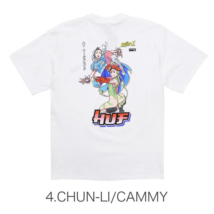 HUF ハフ メンズ Tシャツ ストリートファイター2 S/S TEE CAPCOM