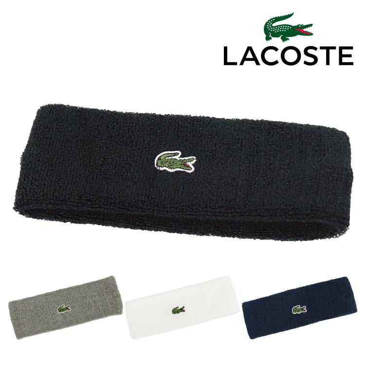 LACOSTE（ラコステ） ヘアバンド ヘッドバンド メンズ レディース ロゴ