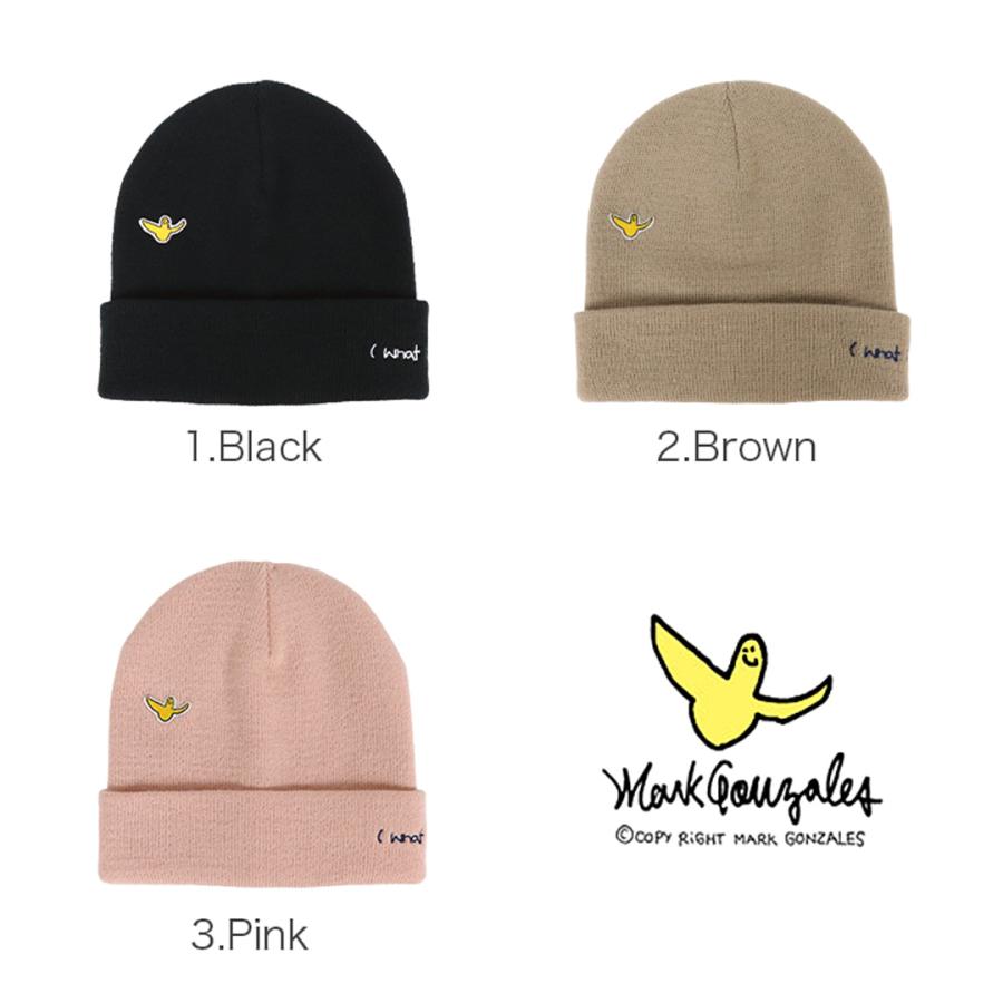 Mark Gonzales マークゴンザレス ニット帽 3WAY メンズ Mark Gonzales マークゴンザレス ニット帽 3WAY メンズ