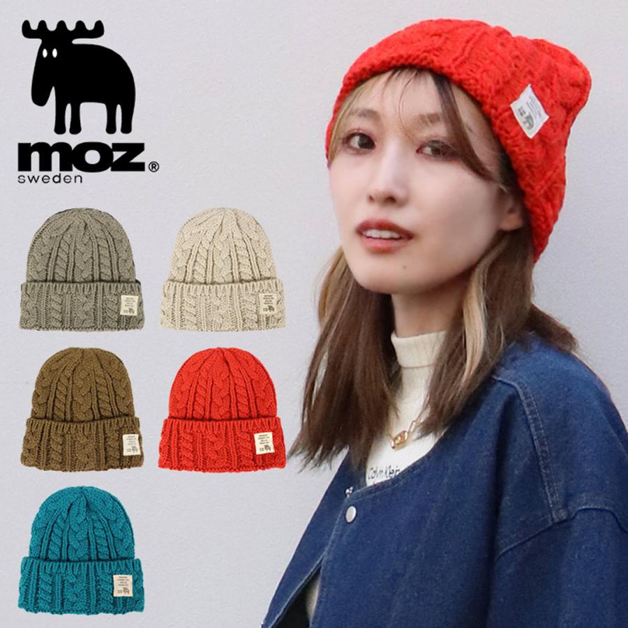 Mニット帽 moz（モズ） ニット帽 ニットキャップ レディース メンズ ビーニー