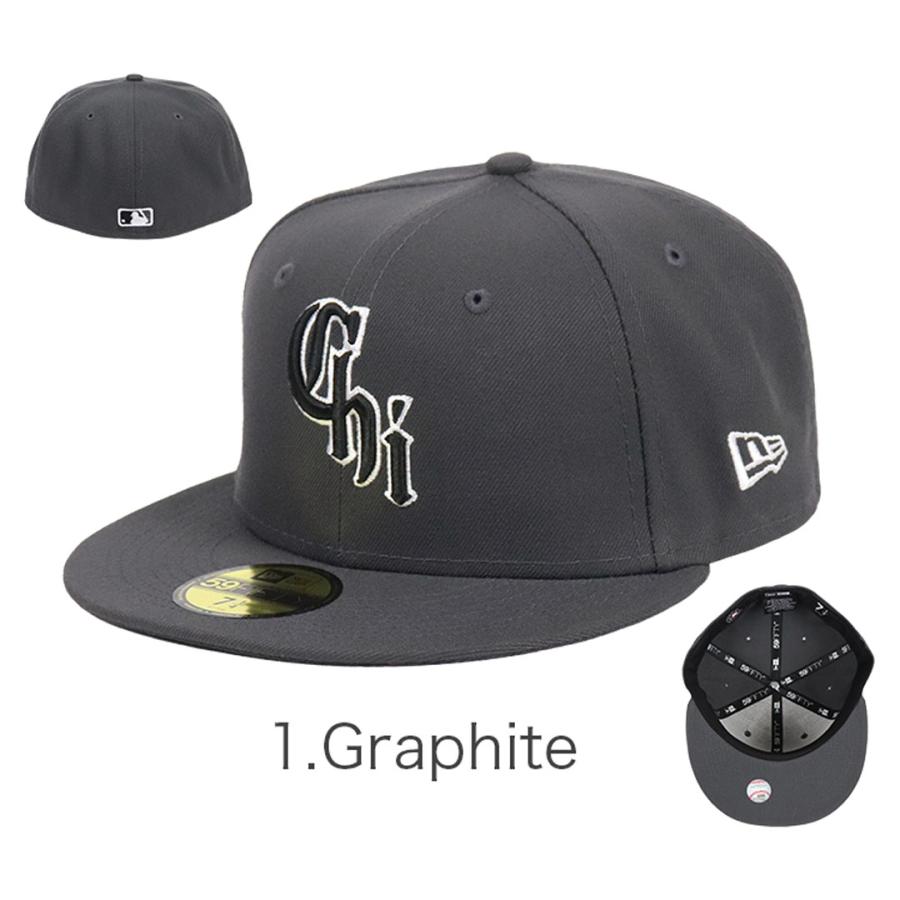 ニューエラ キャップ 59FIFTY シカゴ・ホワイトソックス シティコネクト NEW ERA メンズ 帽子 MLB ロゴ ベースボールキャップ  野球帽 ブランド かっこいい