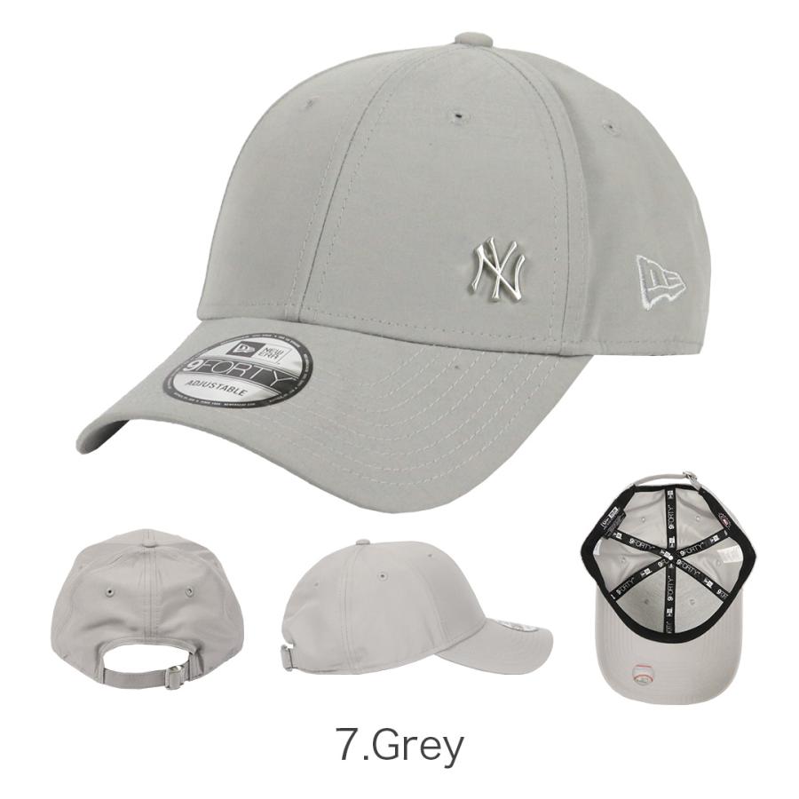 9FORTY ニューエラ キャップ メタルロゴ ヤンキース NEW ERA FLAWLESS