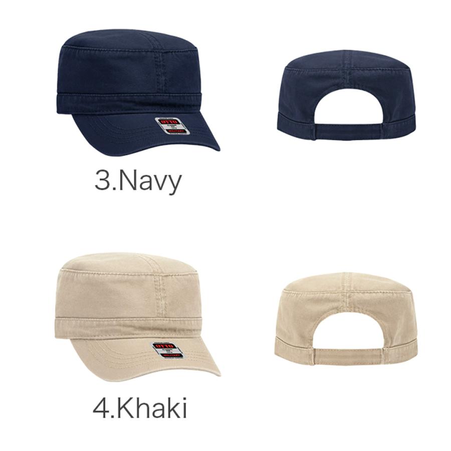 Otto（オットー） OTTO CAP ワークキャップ ミリタリーキャップ 無地