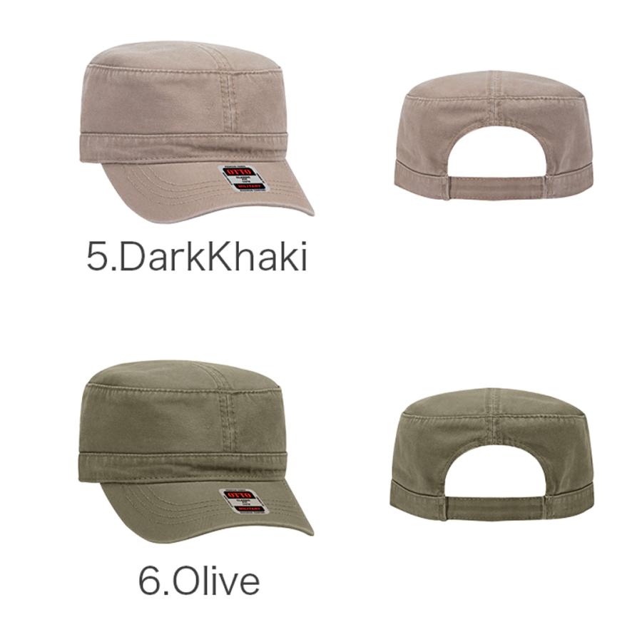 Otto（オットー） OTTO CAP ワークキャップ ミリタリーキャップ 無地