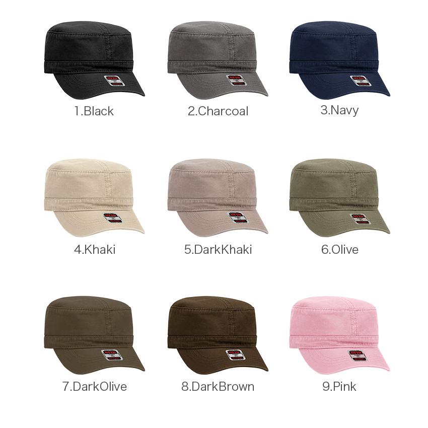 Otto（オットー） OTTO CAP ワークキャップ ミリタリーキャップ 無地