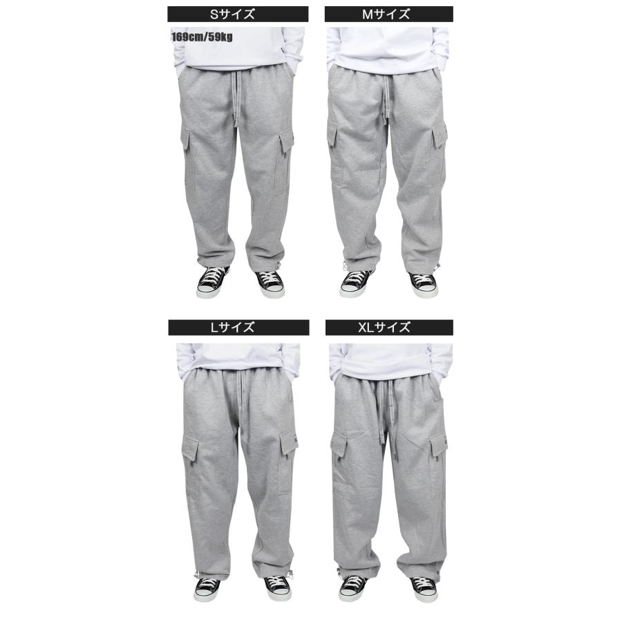 PRO CLUB カーゴパンツ スウェットパンツ プロクラブ メンズ フリース #162 Heavyweight Fleece Cargo Pants 無地 裏起毛 ヘビーウエイト 大きいサイズ｜99headwearshop｜17