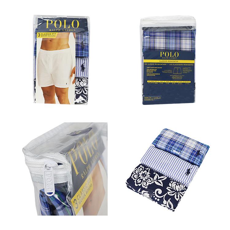 POLO RALPH LAUREN 3枚組 ポロ・ラルフローレン トランクス POLO RALPH LAUREN 3枚組 ポロ・ラルフローレン トランクス