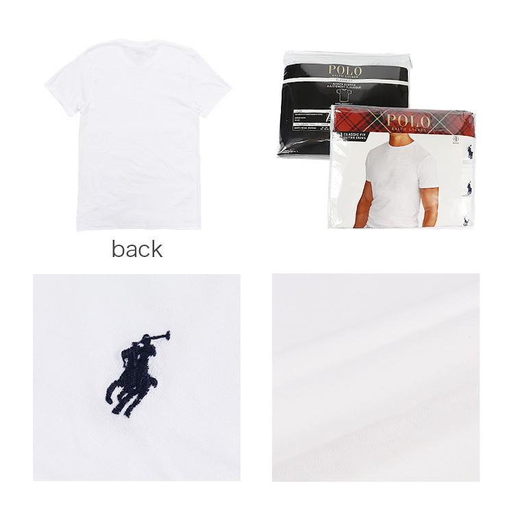 選べる6枚セット! Ralph Lauren ロゴ アンダー Tシャツ POLO RALPH LAUREN UNDERWEAR 6枚セット ポロ・ラルフローレン T