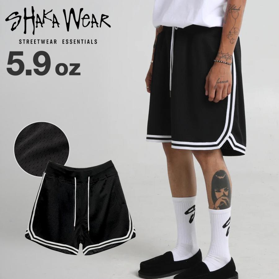 SHAKA WeAR（シャカウェア） ハーフパンツ バスパン メッシュ