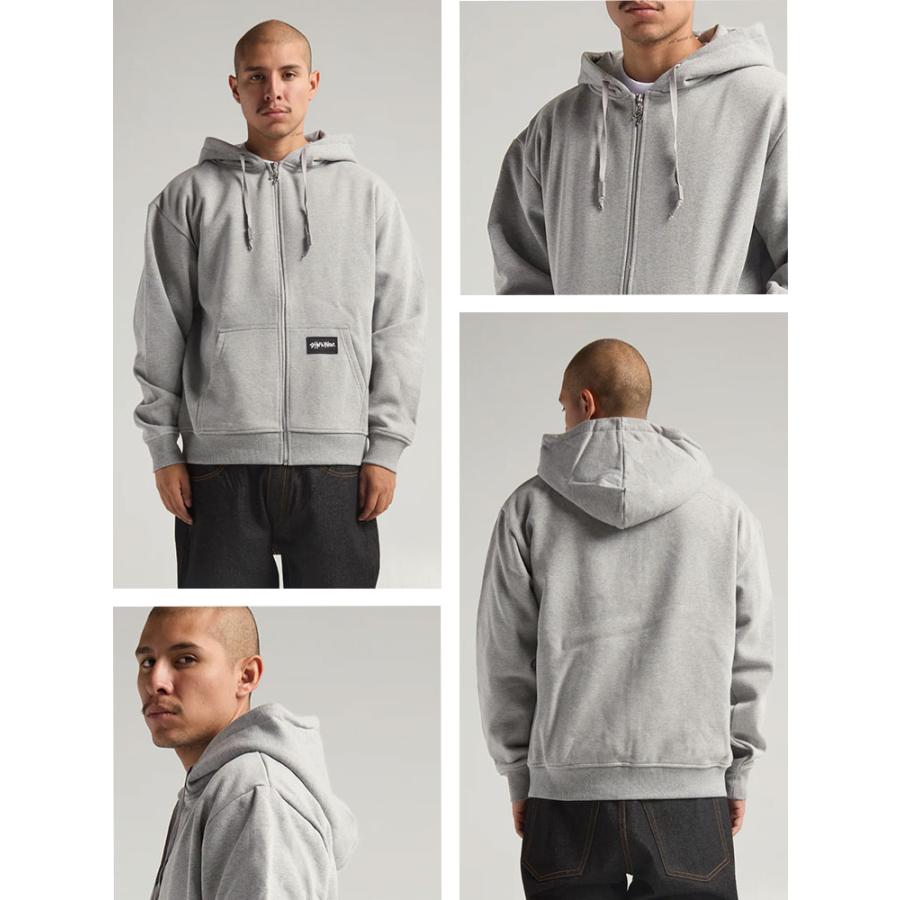 SHAKA WeAR（シャカウェア） パーカー ジップアップ 無地 フーディー