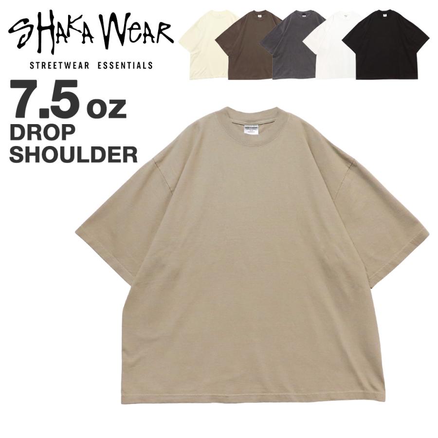 SHAKA WeAR（シャカウェア） Tシャツ 半袖 オーバーサイズ ドロップ 