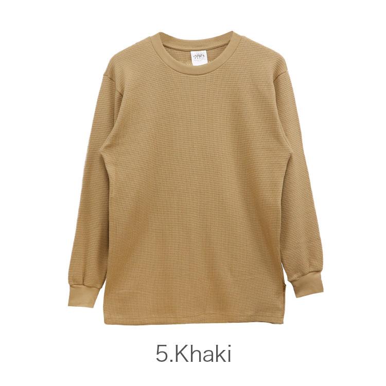 SHAKA WeAR（シャカウェア） ヘビーウェイト ロンT 厚手 サーマル 無地