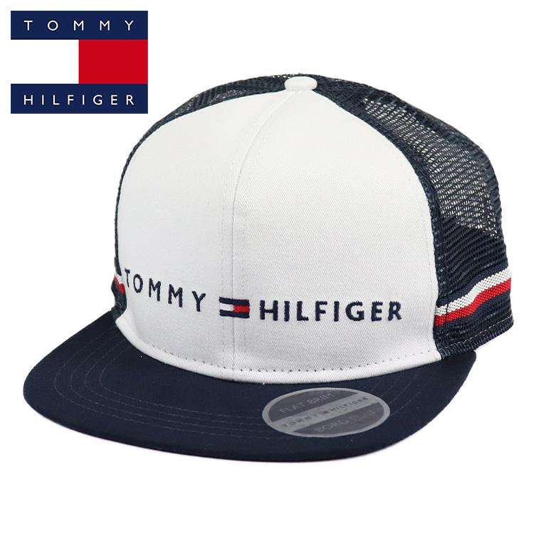 TOMMY HILFIGER☆トミーヒルフィガー☆9.0型☆メッシュ☆良品☆WH