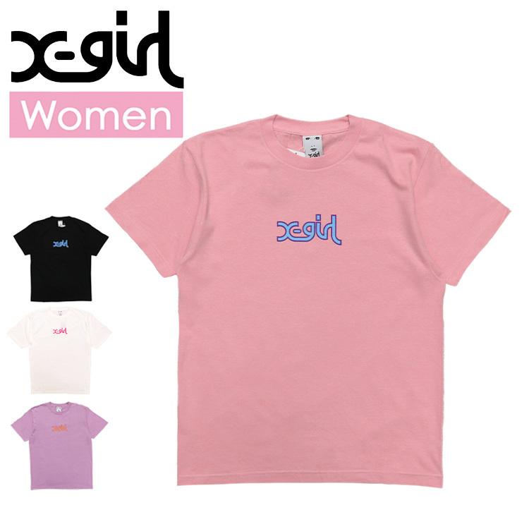 X-girl（エックスガール） X-girl Tシャツ レディース 半袖 トップス