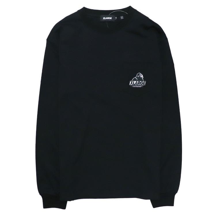 L/S Pocket Tee Navy Large Supreme 長袖ロンT Supreme L S Pocket Tee (FW18) - $78