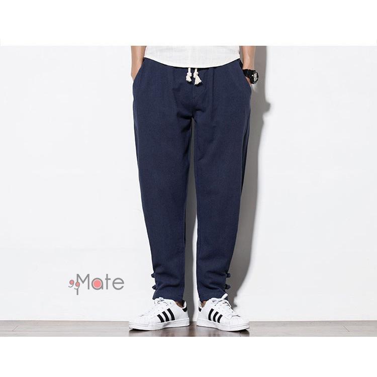 テーパードパンツ メンズ チャイナ服 おしゃれ ジョガーパンツ ワイド パンツ アンクル丈 ボトムス 細身 動きやすい Qmt 99mate 通販 Yahoo ショッピング