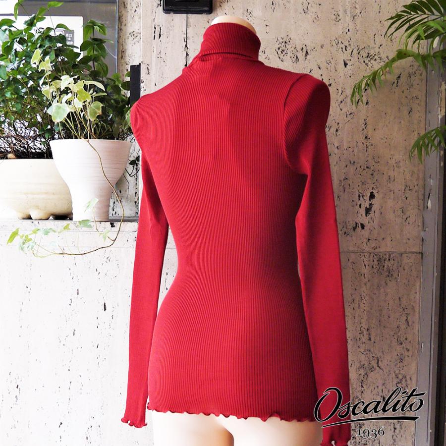 OSCALITO（オスカリート） 【送料無料】「新色追加」シルクウールリブ