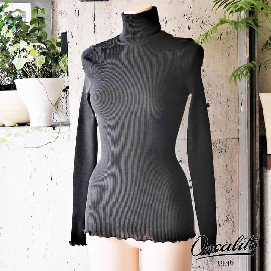 OSCALITO（オスカリート） 【送料無料】「新色追加」シルクウールリブ