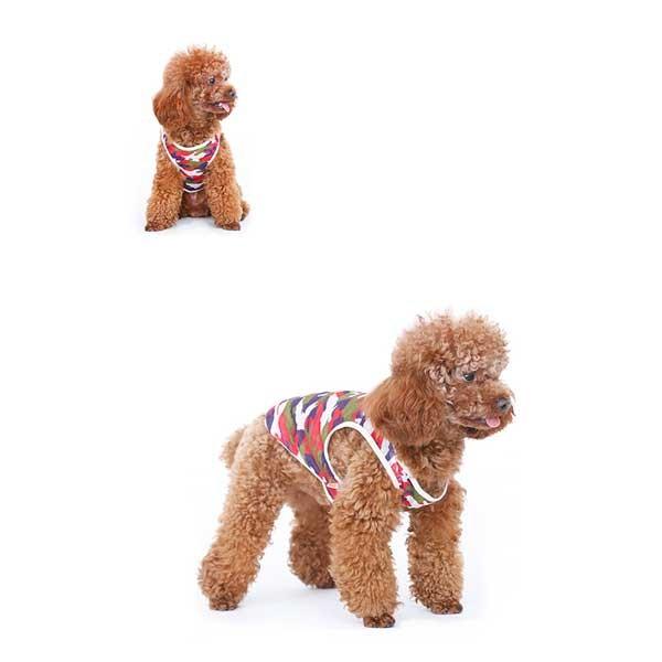 犬服 迷彩 メッシュタンクトップ トイプードル 犬 猫 春服 抜け毛防止 送料無料 ドッグウェア Pt007 Macaroni Yahoo 店 通販 Yahoo ショッピング