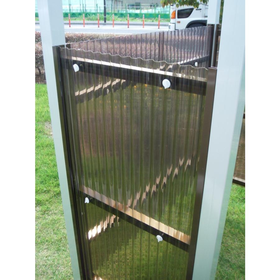 ALINCO（アルインコ） 波板用アタッチ 母屋材 2,400mm ブロンズ 品番