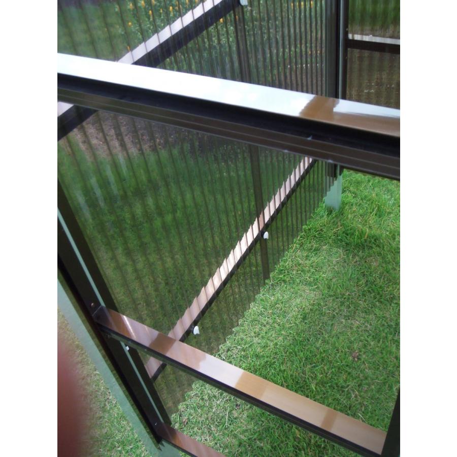 ALINCO（アルインコ） 波板用アタッチ 母屋枠 2,400mm ブロンズ 品番