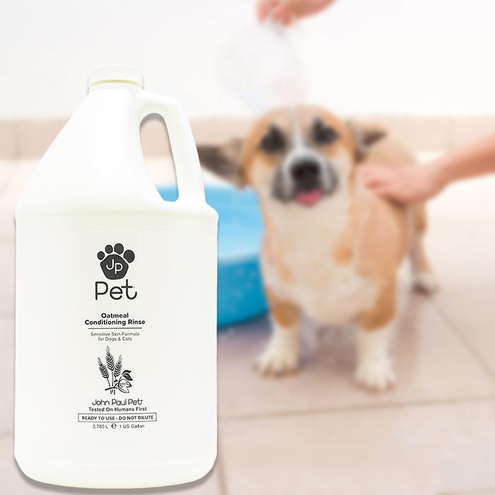 John Paul Pet ジョンポールペット オートミールリンス ガロン 3.785L 1 US Gallon Oatmeal