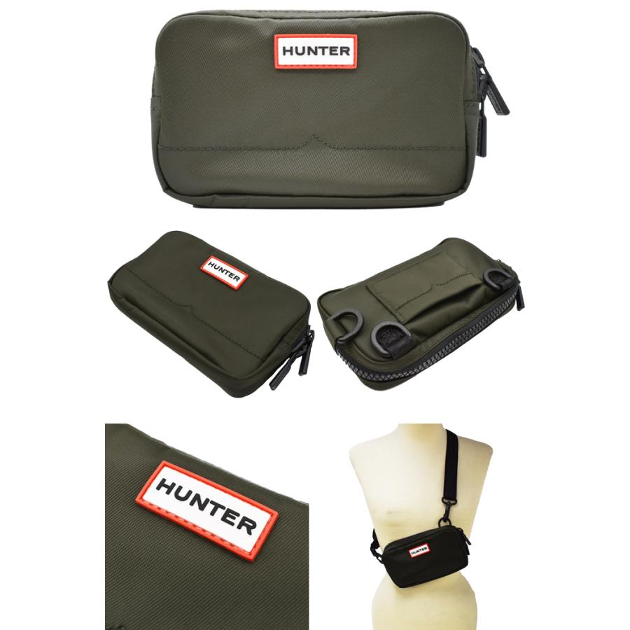 HUNTER ハンター ナイロン キーパー フォン ポーチ ミニショルダーバッグ 全2色 UBP1170ACD NYLON KEEPER