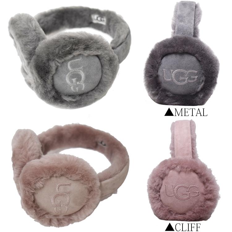 UGG アグ イヤーマフラー 全4色 EMBROIDERED LOGO EARMUFF 20955 イヤマフ 耳あて シープスキン イヤー