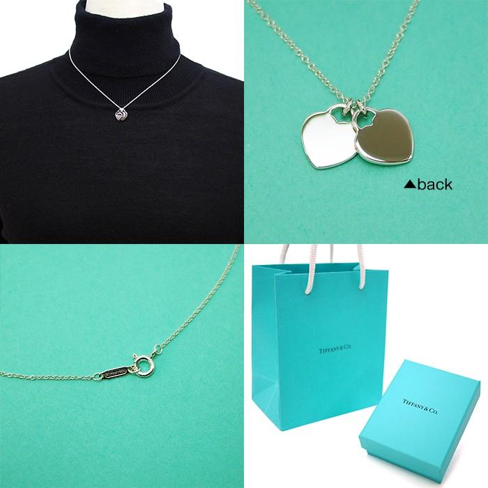 Tiffany Co ティファニー ネックレス シルバー リターントゥティファニー ダブルハートタグミニペンダント アクアベース 通販 Yahoo ショッピング
